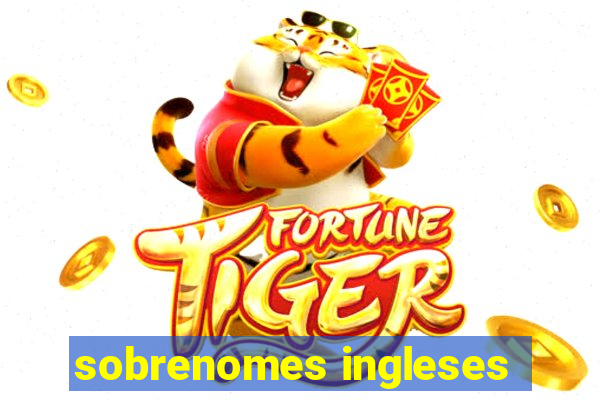 sobrenomes ingleses